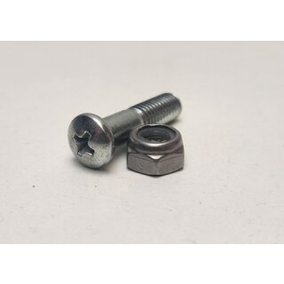 Schraube Lenkerhebel Kupplung/Bremse M6x25 mm (Kreuzschlitz) mit Bund für Vespa PK50-125 S/​XL