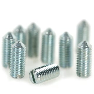 Schrauben Kit Monoschlitzrohr M5x12 mm, (Schlitz) Madenschraube, PASCOLI