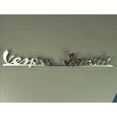 Schriftzug "Vespa Sprint" chrom Heck für...