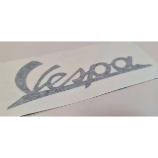 Schriftzug "Vespa"  schwarz Beinschild für Vespa 125 T2VNB4T 135618 ->/VNB5/VNB6T ->3349