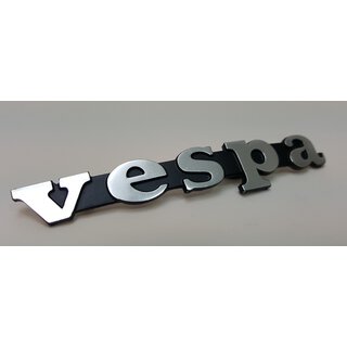 Schriftzug "Vespa"  Beinschild für Vespa 50 R /S /Special /90 /100/125PV /ET3/P80X/P125X /P150X/P200E /125 GTR