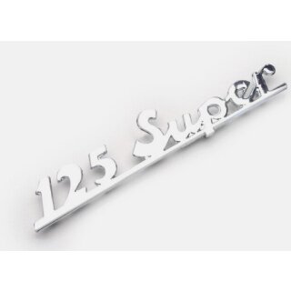 Schriftzug "125 Super" Heck für Vespa 125 Super