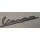 Schriftzug "Vespa" chrom/150x50mm/zum kleben für Vespa alle Modelle
