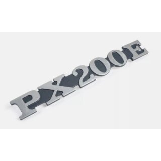 Schriftzug "PX200E" Seitenhaube links für Vespa PX200E VSX1T 160001->