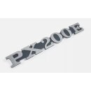 Schriftzug "PX200E" Seitenhaube links für...