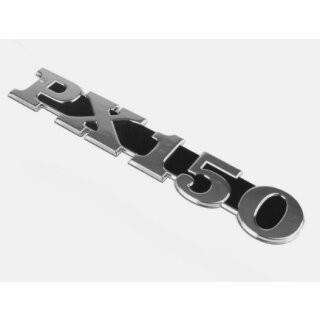 Schriftzug "PX 150" Seitenhaube links für Vespa PX 150 2011