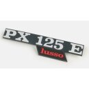 Schriftzug "PX 125 E Lusso" Seitenhaube links...