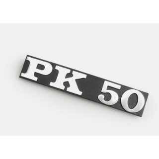 Schriftzug "PK 50" Seitenhaube links für Vespa PK50 V5X1T