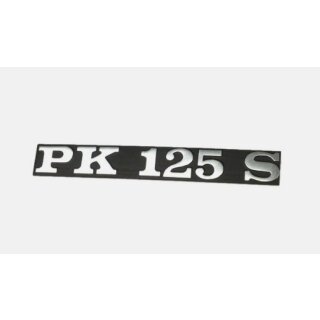 Schriftzug "PK 125 S" Seitenhaube links für Vespa PK 125 VMX1T