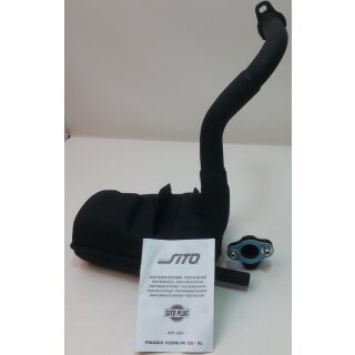 Rennauspuff SITO Plus für Vespa PK80-125 S/PK100-125XL/PK125/ETS/N/XL2