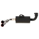 Rennauspuff SIP "Vintage"Replika für Vespa 125 VNA-TS/150 VBA-Sprint/PX80-150/PE/Lusso