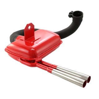 Rennauspuff SIP ROAD Sport Optik für Vespa 160 GS/180 SS