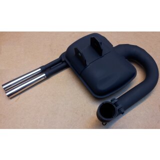 Rennauspuff SIP ROAD 2.0 Sport Optik für Vespa 125 VNA-TS/150VBA-T4/PX80-150/PE/Lusso