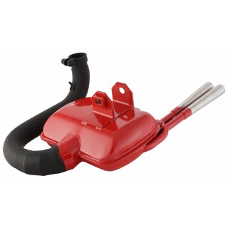 Rennauspuff SIP ROAD 2.0 Sport Optik für Vespa 125 VNA-TS/150VBA-T4/PX80-150/PE/Lusso