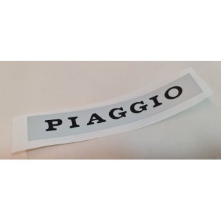 Schriftzug "PIAGGIO" Sitzbank für Vespa P80-150X/PX80-200E/Lusso 1°/P150S/P200E