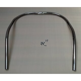 Monoschlitzrohr CUPPINI Beinschild für Vespa  50-125/PV/ET3