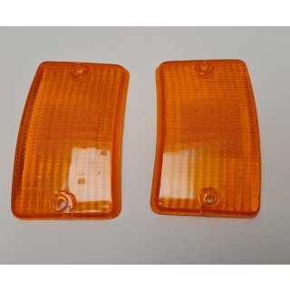 Blinkerglas Kit BOSATTA vorne/links/rechts/gelb für Vespa PK50-125 XL/RUSH/XL2/N/FL/HP