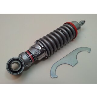 Stoßdämpfer CARBONE Sport vorne silber/silber für Vespa 50-125/PV/ET3/PK50/S/XL (I)