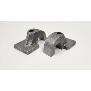 Hauptständer Befestigungsblech Ø 16mm/2Stück für Vespa `58-`61 VNA/VBA/VBB/T4,