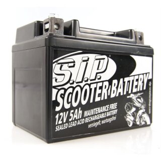 Batterie 12V/5Ah, SLA4L-BS passt für nahezu alle Scooter 50ccm 2