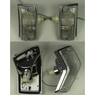 Blinker Kit PIAGGIO vorne & hinten für Vespa PX80-200/PE/Lusso/T5 Classic