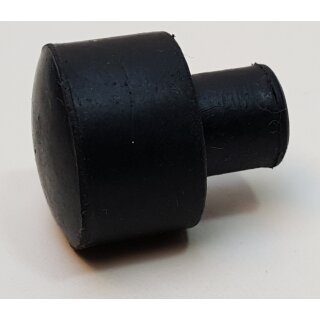 Silentgummi Motorschwinge, oben, 17 mm, Ø 25,5 mm, für Vespa 125 V1-33/VM/VN/Hoffmann//150 VL/VB1/VD/VGL1/GS