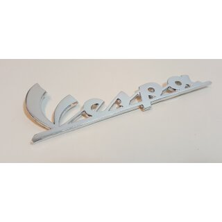 Schriftzug "Vespa" Beinschild für Vespa 50 Revival/ 150 Sprint/V/VLB1T/Super VBC1T/180 Rally/200 RallyVSE1T/125 VNB6T-> 3350