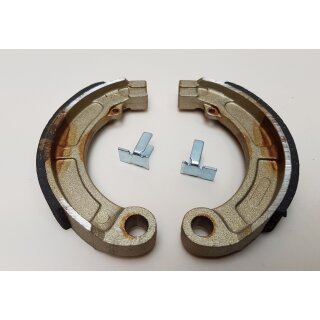 Bremsbacken RMS 9" hinten/20mm/2 Aufn./Ø135mm für Vespa 50 N/L/R/S/SpecialV5A2-3T/SR/90/100 1°