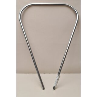 Monoschlitzrohr Beinschild Plastik/chrom für Vespa 50 L/R/Special/SR/90/R/125 PV/ET3