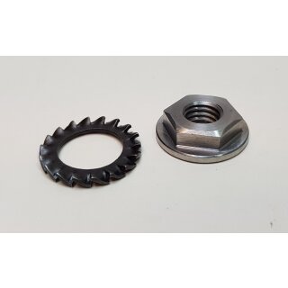 Mutter M10x1,5 mm Kupplung für Vespa 50-125/PV/ET3/PK50-125/S/XL/XL2/PX80-200/PE/Lusso/`98/MY