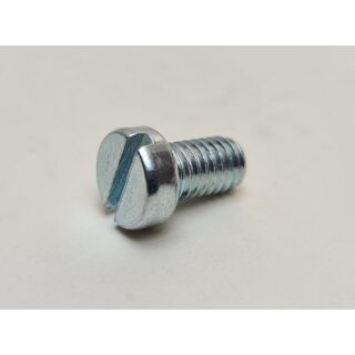 Schraube Lüfterradabdeckung M6x10 mm, Zylinderkopf, Schlitz für Vespa 50-125/S/SS/PV/ET3/PK/XL/XL2/Automatica/125 V1-V33/VM/VN/VNA-TS/150 VL/VB/GS/VBA-T4/160 GS/180SS/Rally/PX