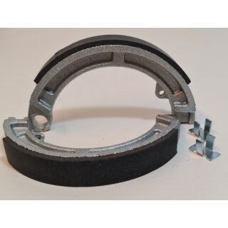 Bremsbacken RMS 8"/9"/10" vorn/18mm/1 Aufn./Ø125mm, für Vespa 50-125/PV/ET3/PK50/S/SS/XL/98/125 V133/VU/VM/VN/Hoffmann/VNA/VNB/ACMA/Super/150 VL/VB/VBA/VBB/Super/P150S