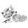 Motorgehäuse SIP EVO für Vespa 50-125/PV/ET3/PK50-125/S 1°