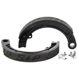 Bremsbacken SIP PERFORMANCE 8"/9"/10", vorne/18mm/1Aufn./Ø125mm für Vespa 50-125/PV/ET3/PK50/S/SS/XL/98/125 V133/VU/VM/VN/Hoffmann/VNA/VNB/ACMA/Super/150 VL/VB/VBA/VBB/Super/P150S