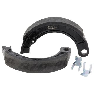 Bremsbacken SIP PERFORMANCE 8" hinten/23mm/1Aufn./Ø127mm für Vespa 125 V1-33/VM/VN/VNA/VNB1-3T/150 VL/VB/VBA/VBB1T/VGL1