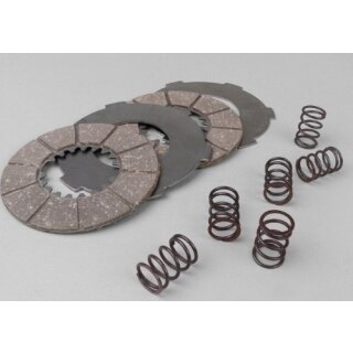 Kupplungsbeläge SURFLEX für Vespa 98/125 V1-15T/V30-33T/Ape A1-15T mit Federn/Scheiben