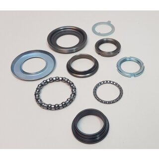 Lenkkopflagersatz oben/unten SIP PREMIUM für Vespa 50-125/​PV/​ET3/​PK50-125/​S/​SS/​XL/​125 GT-TS/​ 150 Sprint/​V/​Super/​160 GS/​180 SS/​Rally/​PX80-200/​PE/​Lusso/​98/​MY/​11/​T5/​Cosa