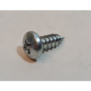 Blechschraube Halter Seitenhaube 4,8x13 mm, Kreuzschlitz, Linsenkopf für Vespa PX/T5