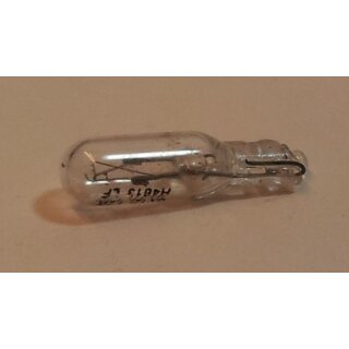 Birne Kontrollleuchte/Tachobeleuchtung Glassockellampe 6V/1,2W Sockel: W2x4,6d klar für Vespa PK/PK S/PK XL/PK HP