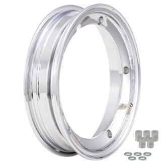 Felge SIP Tubeless 2.0 2.10x10 für Vespa 50-125/PV/ET3/PK/S/XL/XL2/125 GT-TS/150 GL/GSVS5T/Sprint/V/T4/Rally/PX/PE/Lusso/T5/Cosa/LML Star/DLX/Deluxe 2T/4T,