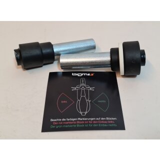 Silentgummis Motorschwinge Ø 30/40mm, Øi 14.2 mm links & rechts für Vespa 125 VNA-TS/150 VBB-Super/PX80-150/PE/Lusso