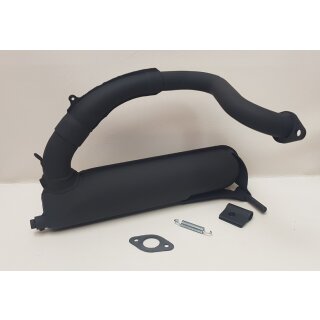 Auspuff BGM Pro TOURING Banane für Vespa Smallframe V50/N/L/R/Special Modelle