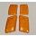 Blinkerglas Kit SIEM vorne & hinten für Vespa PK50-125 XL/RUSH/XL2/N/FL/HP
