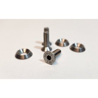 Schrauben Kit Zündgrundplatte M5x16 mm, Innensechskant, Senkkopf für Vespa 50-125/PV/ET3/PK/XL/XL2