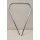 Monoschlitzrohr Beinschild silber/Plastik für Vespa PX80-200/PE/Lusso/T5 Classic
