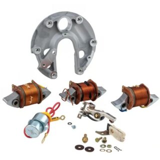 Set Zündspulen, Unterbrecher, Kondensator und Zündgrundplatte 6V/25W für Vespa 50 R/Special/SR/SS/90/R/100/125/PV/ET3