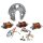 Set Zündspulen, Unterbrecher, Kondensator und Zündgrundplatte 6V/25W für Vespa 50 R/Special/SR/SS/90/R/100/125/PV/ET3