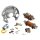 Set Zündspulen, Unterbrecher, Kondensator und Zündgrundplatte SIP 6V/25W für Vespa 50 S 2°/SR/SS